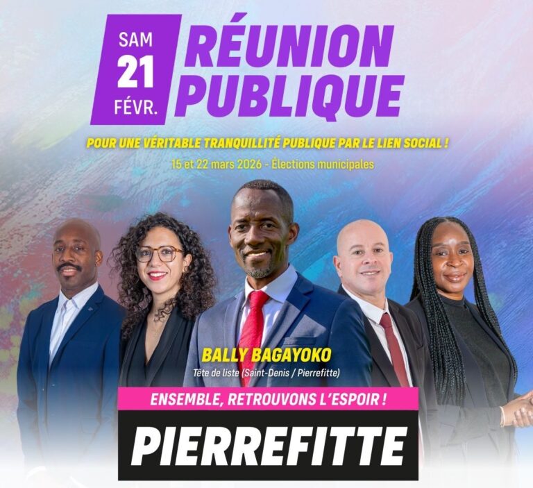 Ensemble, retrouvons l'espoir ! Elections municipales de Saint Denis et Pierrefitte 2026 - LFI - PCF - SSDAC - 21 février
